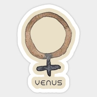 VENUS - WATERCOLOR SOLAR SYSTEM SYMBOL Sticker